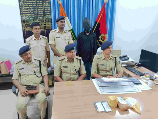 टॉप-20 की सूची में शामिल कुख्यात अपराधकर्मी गिरफ्तार, कई मामलों में वांछित